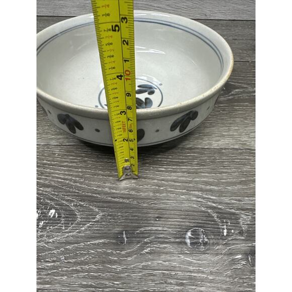 Iron Mountain Martha's Flowers Stoneware Vegetable Bowl 7-7/8” D X 2-7/8"H - Picture 7 of 7